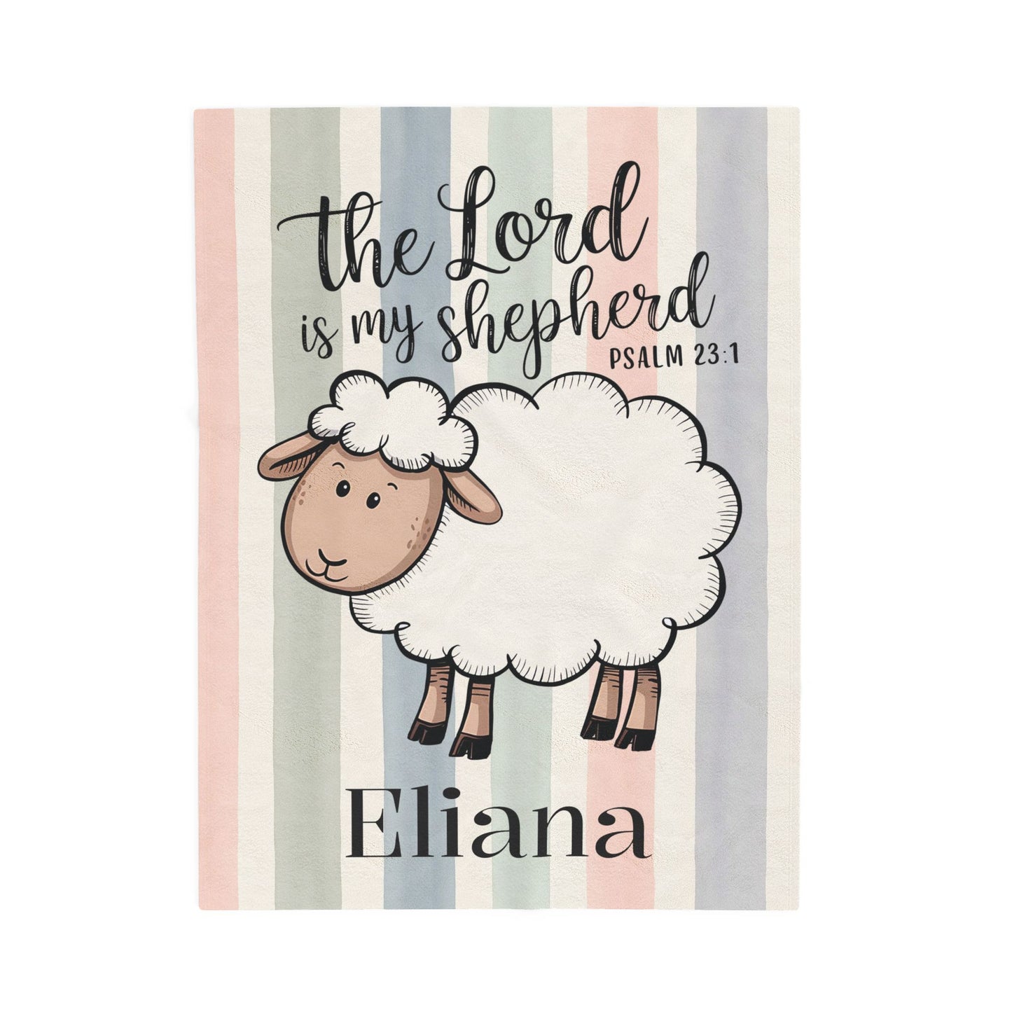 The Lord Is My Shepherd Blanket