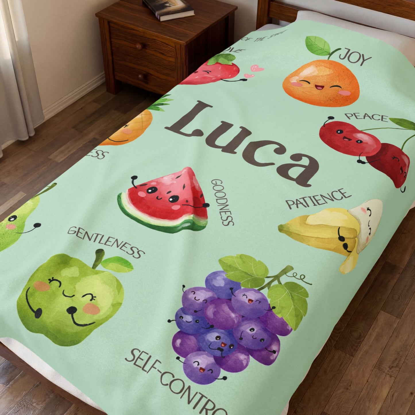 Fruit of the Spirit Custom Blanket