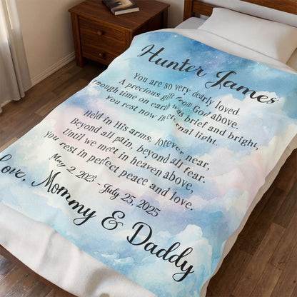 Signature Memorial Blanket