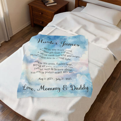 Signature Memorial Blanket