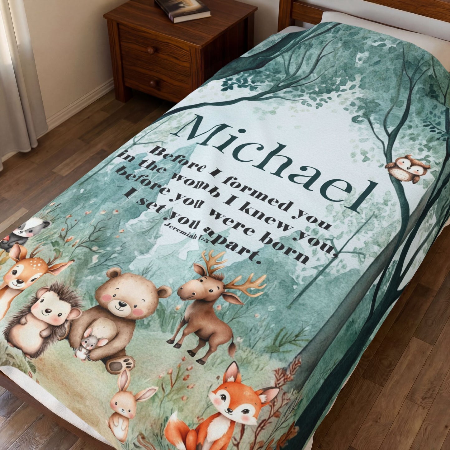 Woodland Blanket Before I Formed You