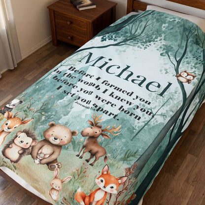 Woodland Blanket Before I Formed You