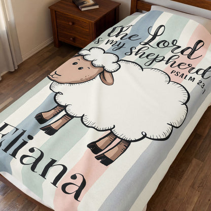 The Lord Is My Shepherd Blanket