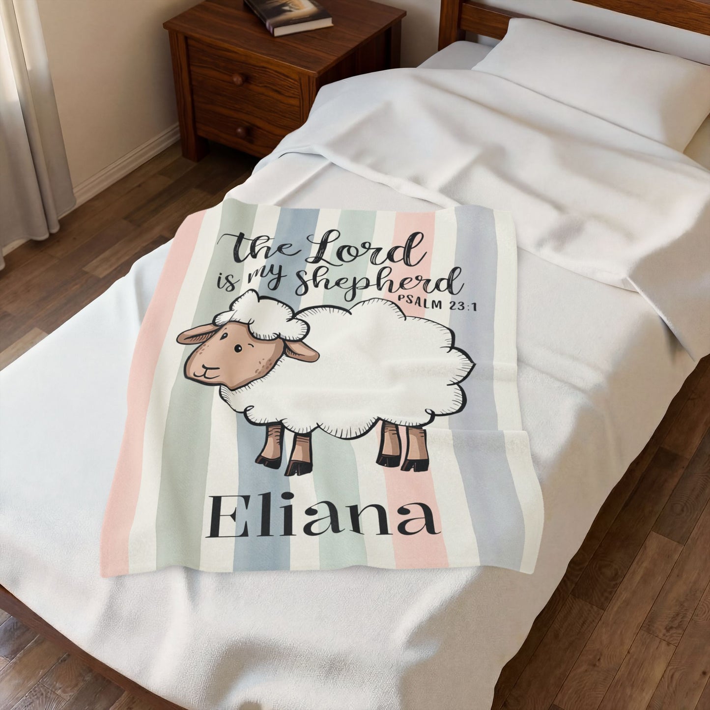 The Lord Is My Shepherd Blanket