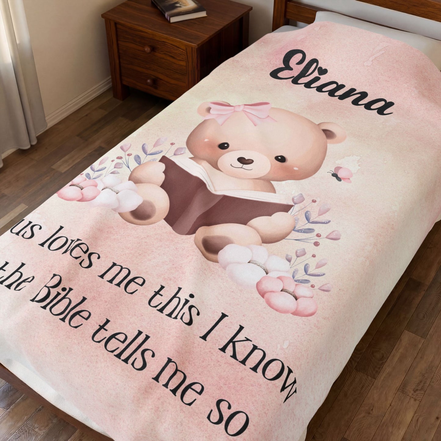 Jesus Loves Me Blanket