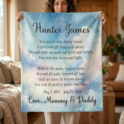 Signature Memorial Blanket