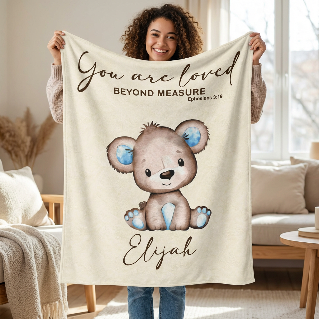 You are Loved Beyond Measure Blanket