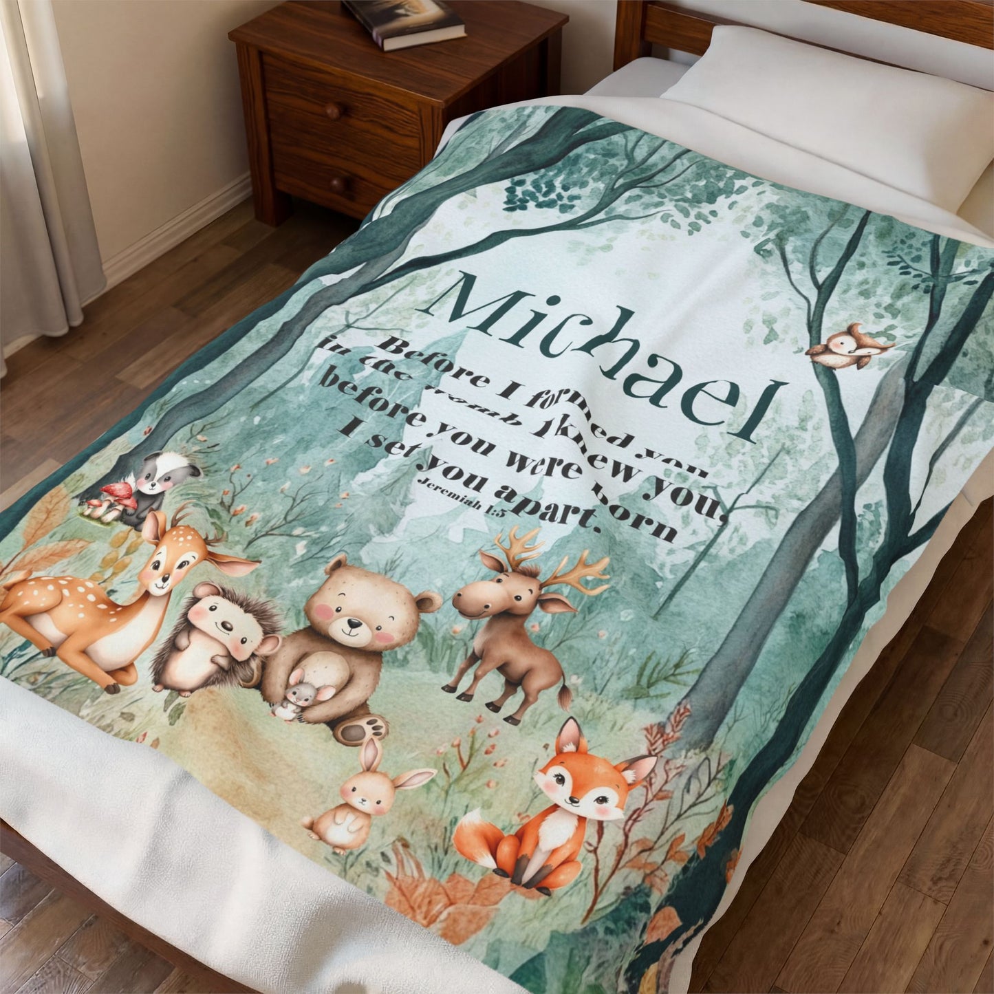 Woodland Blanket Before I Formed You