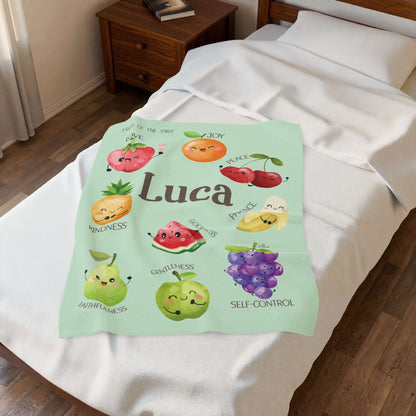 Fruit of the Spirit Custom Blanket