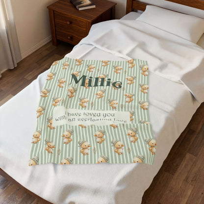Everlasting Love Cute Duck Blanket