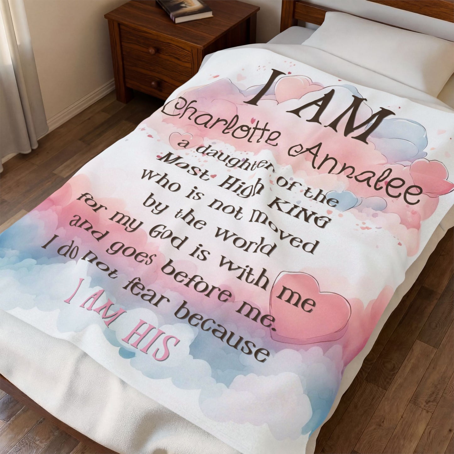 Custom Daughter of the King Blanket