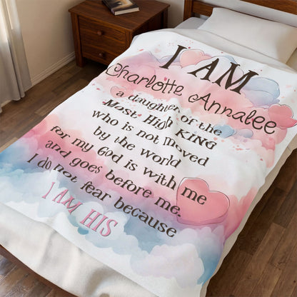 Custom Daughter of the King Blanket