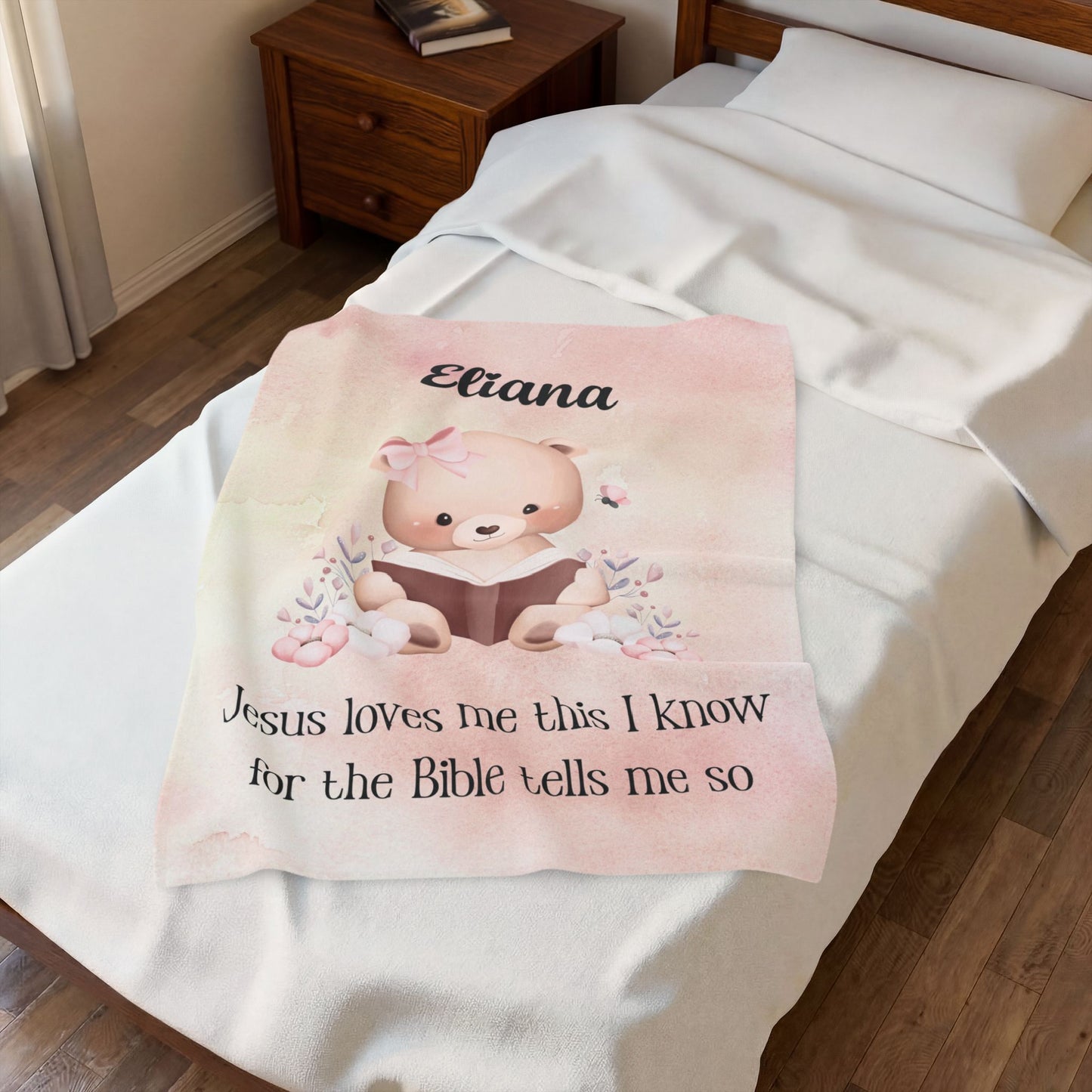 Jesus Loves Me Blanket