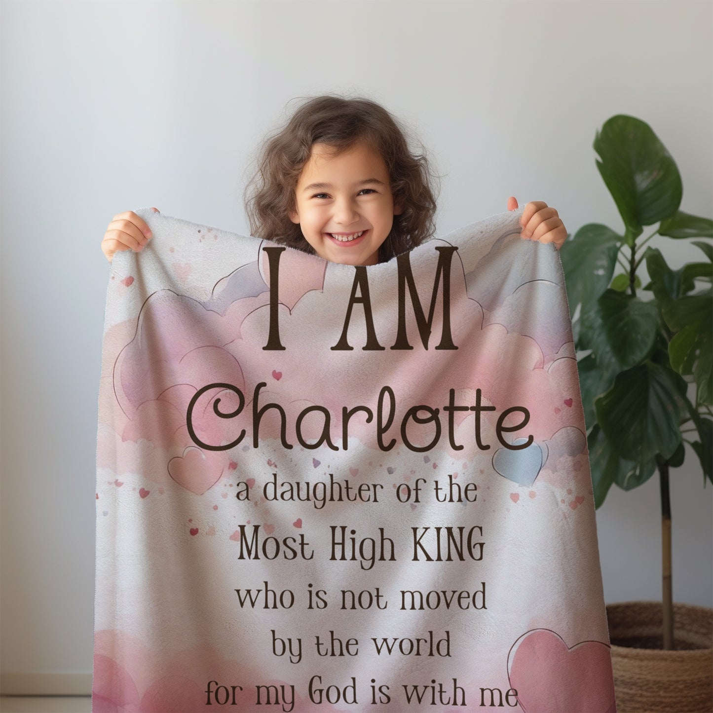 Custom Daughter of the King Blanket