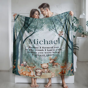 Woodland Blanket Before I Formed You