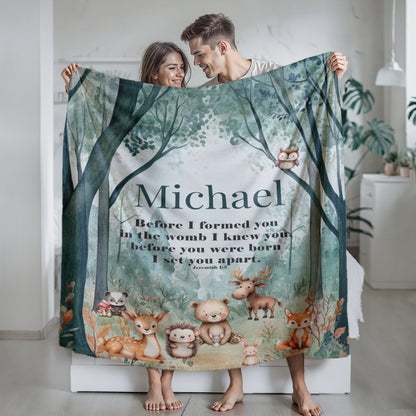 Woodland Blanket Before I Formed You