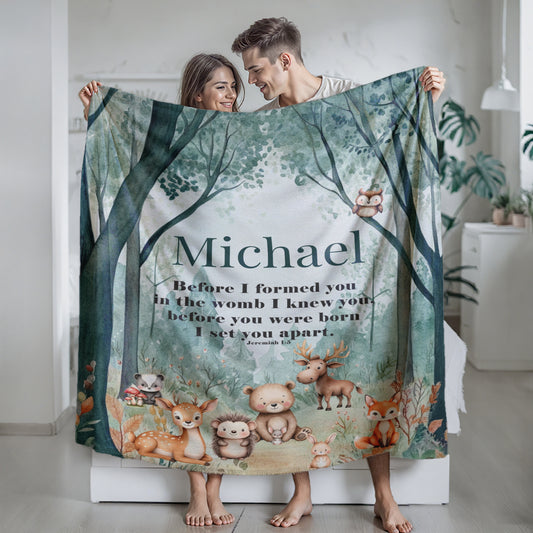 Woodland Blanket Before I Formed You
