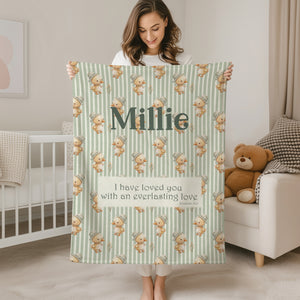 Everlasting Love Cute Duck Blanket
