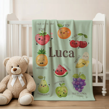 Fruit of the Spirit Custom Blanket