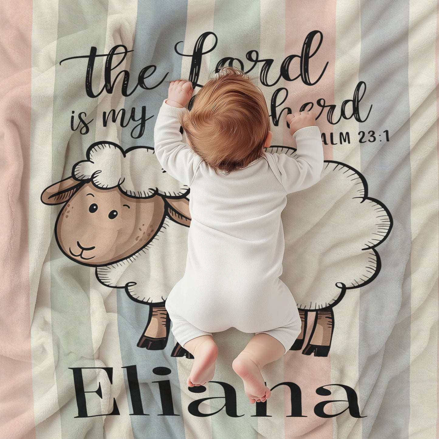 The Lord Is My Shepherd Blanket