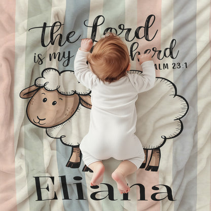 The Lord Is My Shepherd Blanket